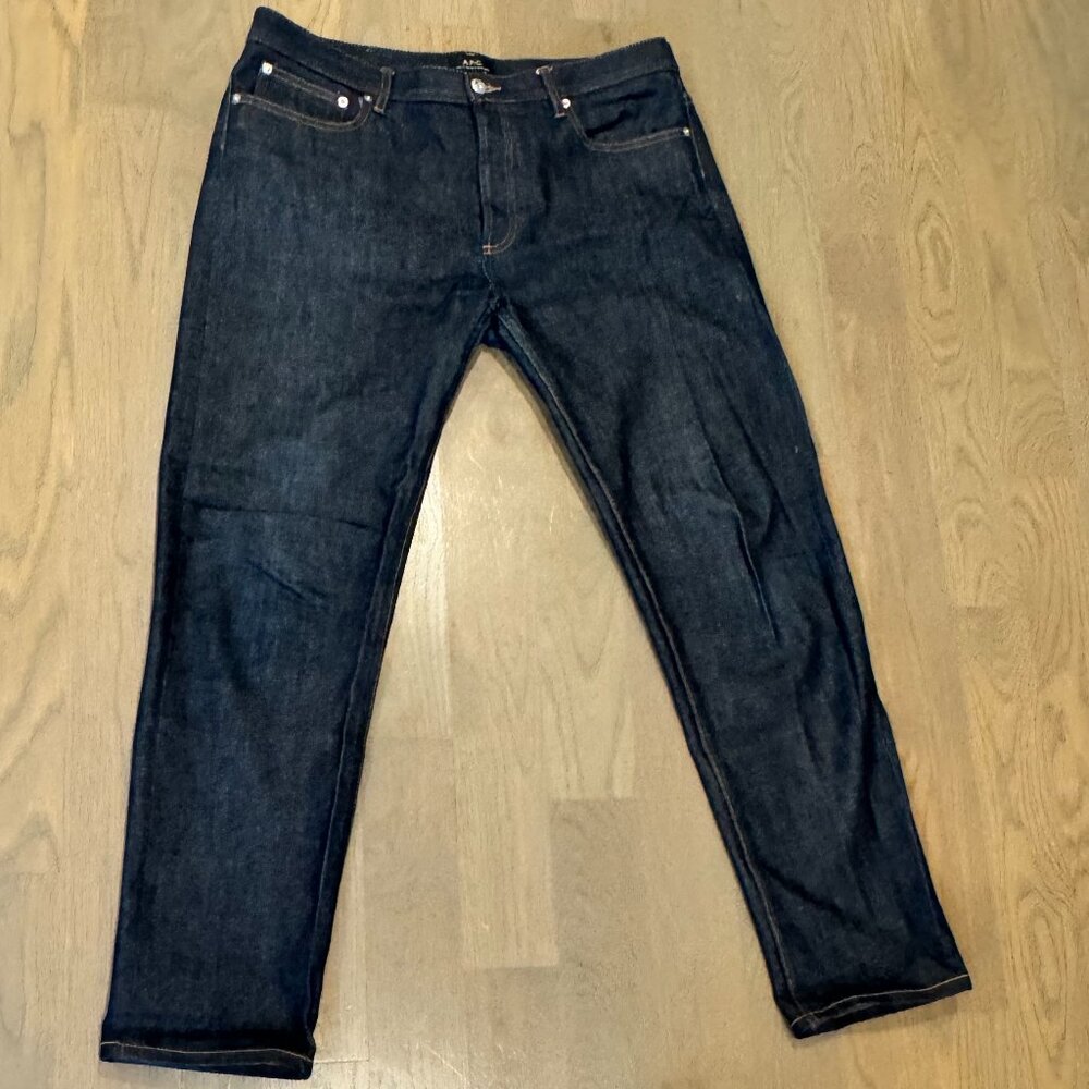 A.P.C Petit Standard Jean Denim Jeans Mens Size 34 x 28 Blue